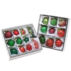 National Tree Company 20-Piece Christmas Tree Ornament Set, Rural Homestead Collection