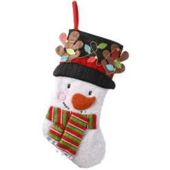 National Tree Company 20" Be Merry Collection Novelty Snowman Stocking