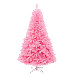 National Tree Company First Traditions Color Pop Christmas Tree, Pink, 7.5 Ft