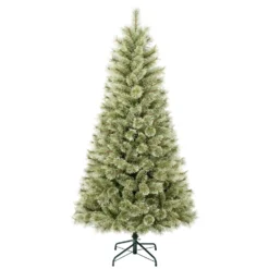 National Tree Company First Traditions Arcadia Pine Cashmere Christmas Tree With Hinged Branches, 6 Ft