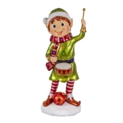National Tree Company 37" Drumming Pixie Elf With Multicolor Lights