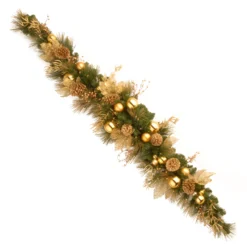 National Tree Company 6 Ft Decorative Collection Elegance Swag With Clear Lights