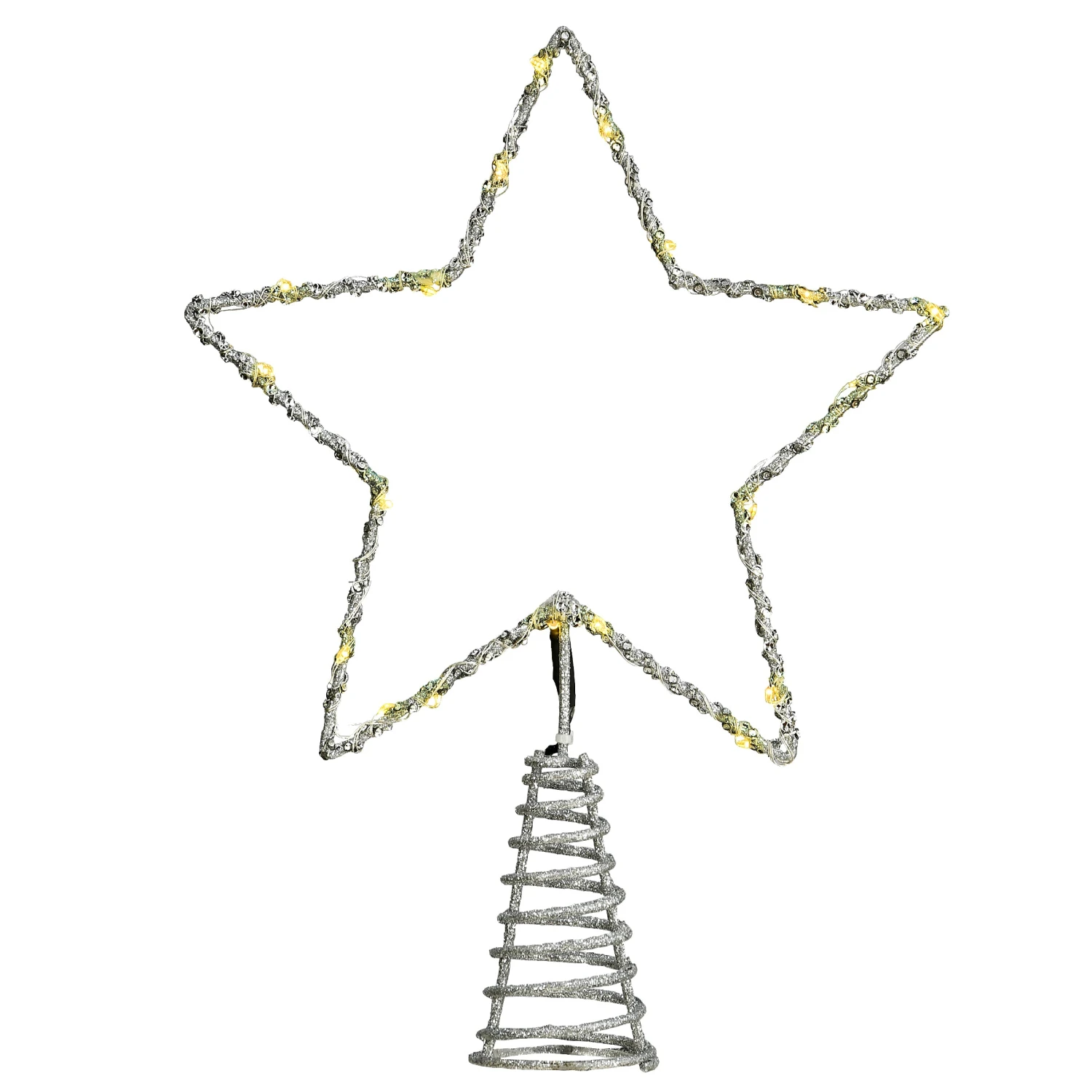 National Tree Company 135" Open Star Tree Top For Artificial Trees With Dual Color® Lights