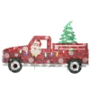National Tree Company 27" Pre-Lit Santa In Red Truck