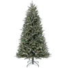 National Tree Company 7 Ft Pre-Lit Snowy Olallie Pine Tree With LED Lights