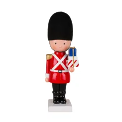National Tree Company First Traditions 11" Christmas Soldier With Gifts