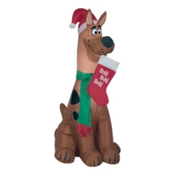 National Tree Company Inflatable Scooby Doo, LED Lights, Plug In, Christmas Collection, 3.5 Feet