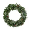 National Tree Company 36" Glistening Pine Wreath With LED Lights