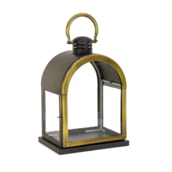 National Tree Company 18" HGTV Home Collection Antique Bronze Dome Lantern, Small