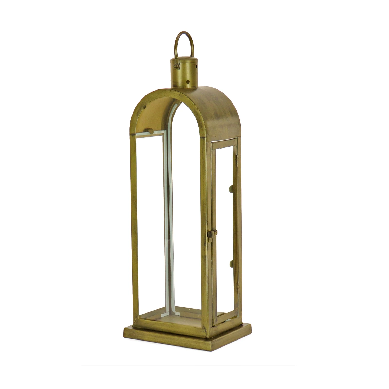 National Tree Company 22" HGTV Home Collection Antique Bronze Arched Lantern, Medium