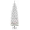 National Tree Company 6.5 Ft Kingswood White Fir Pencil Tree With Clear Lights