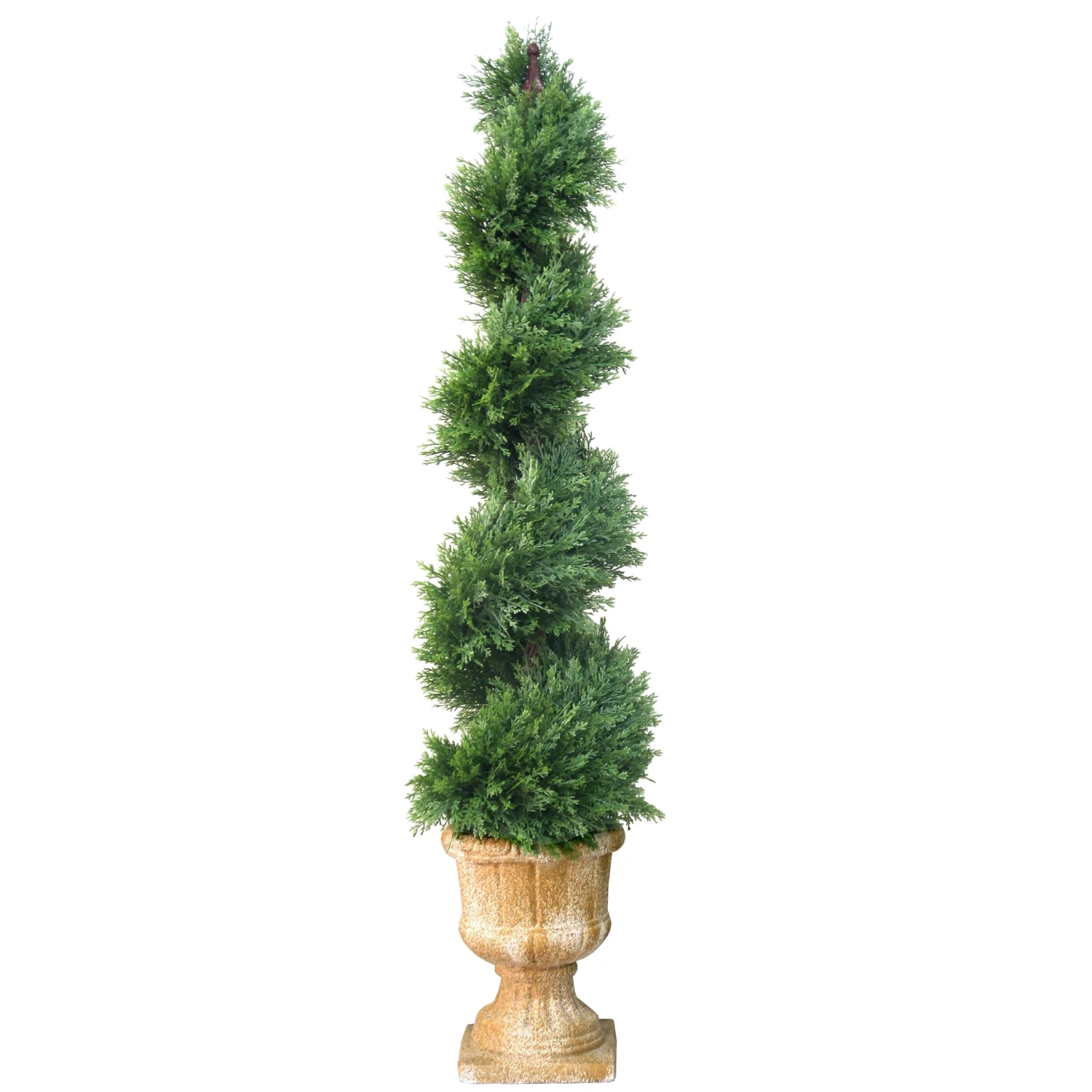 National Tree Company 54" Artificial Juniper Slim Spiral