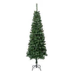 National Tree Company First Traditions Artificial Linden Spruce Wrapped Christmas Tree, Fire Resistant And Hypoallergenic, 6 Ft