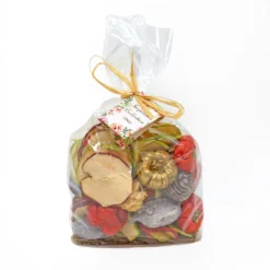 National Tree Company 6" 250 Gram Mixed Potpourri- Sliced Apples And White Washed Cones