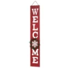 National Tree Company 42" Winter Welcome Sign