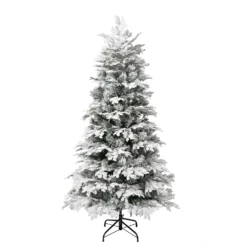 National Tree Company First Traditions Acacius Snowy Christmas Tree, 6 Ft
