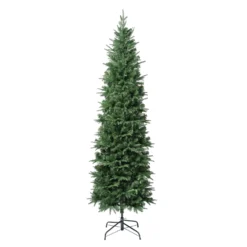 National Tree Company First Traditions Duxbury Slim Christmas Tree With Hinged Branches, 7.5 Ft