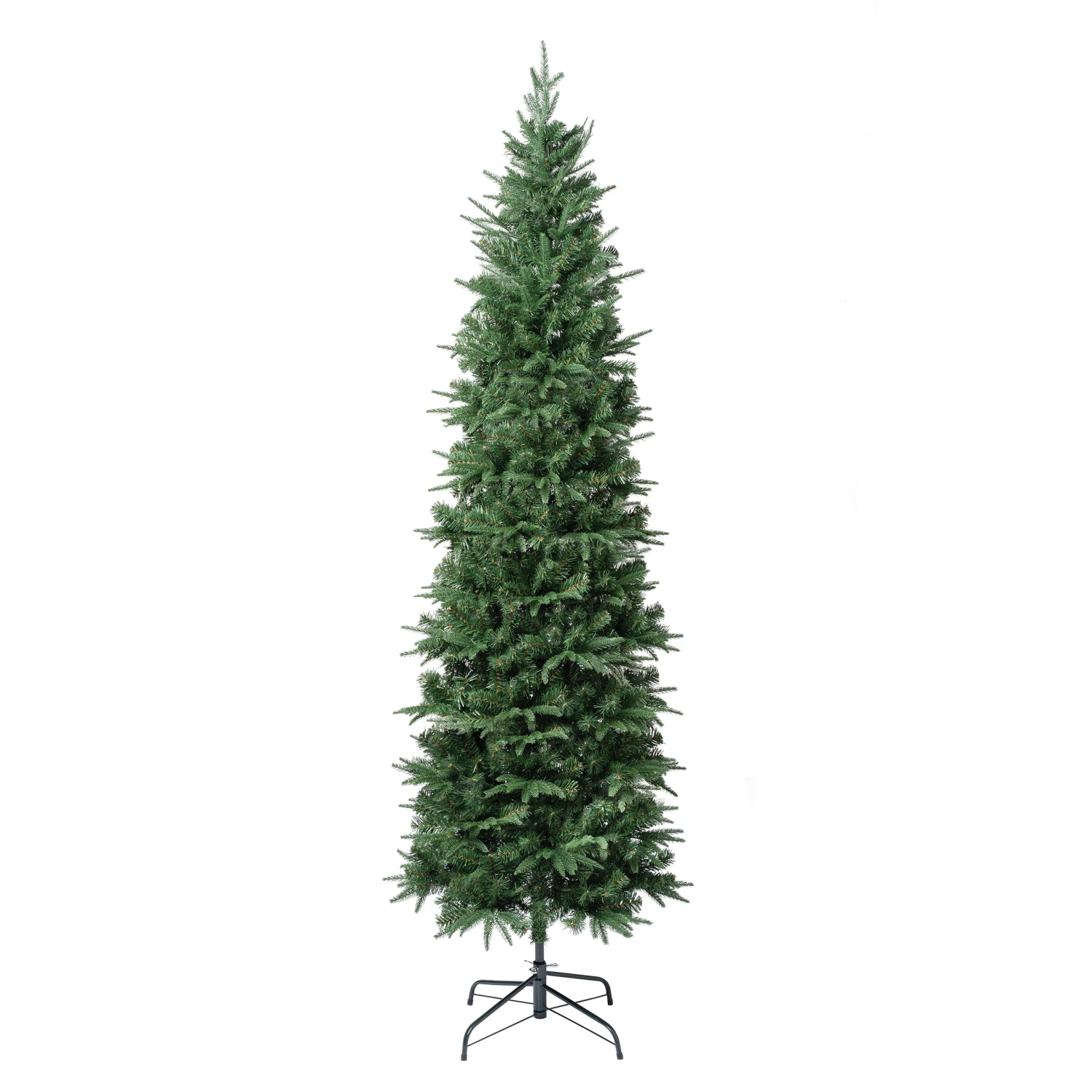 National Tree Company First Traditions Duxbury Slim Christmas Tree With Hinged Branches, 7.5 Ft