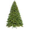 National Tree Company 12ft Pre-lit Artificial Feel Real ® Jersey Fraser Fir Hinged Tree, 2000 Clear Lights- UL