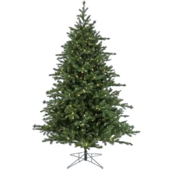 National Tree Company 9 Ft Christmas Douglas Fir Tree With Warm White LED Lights
