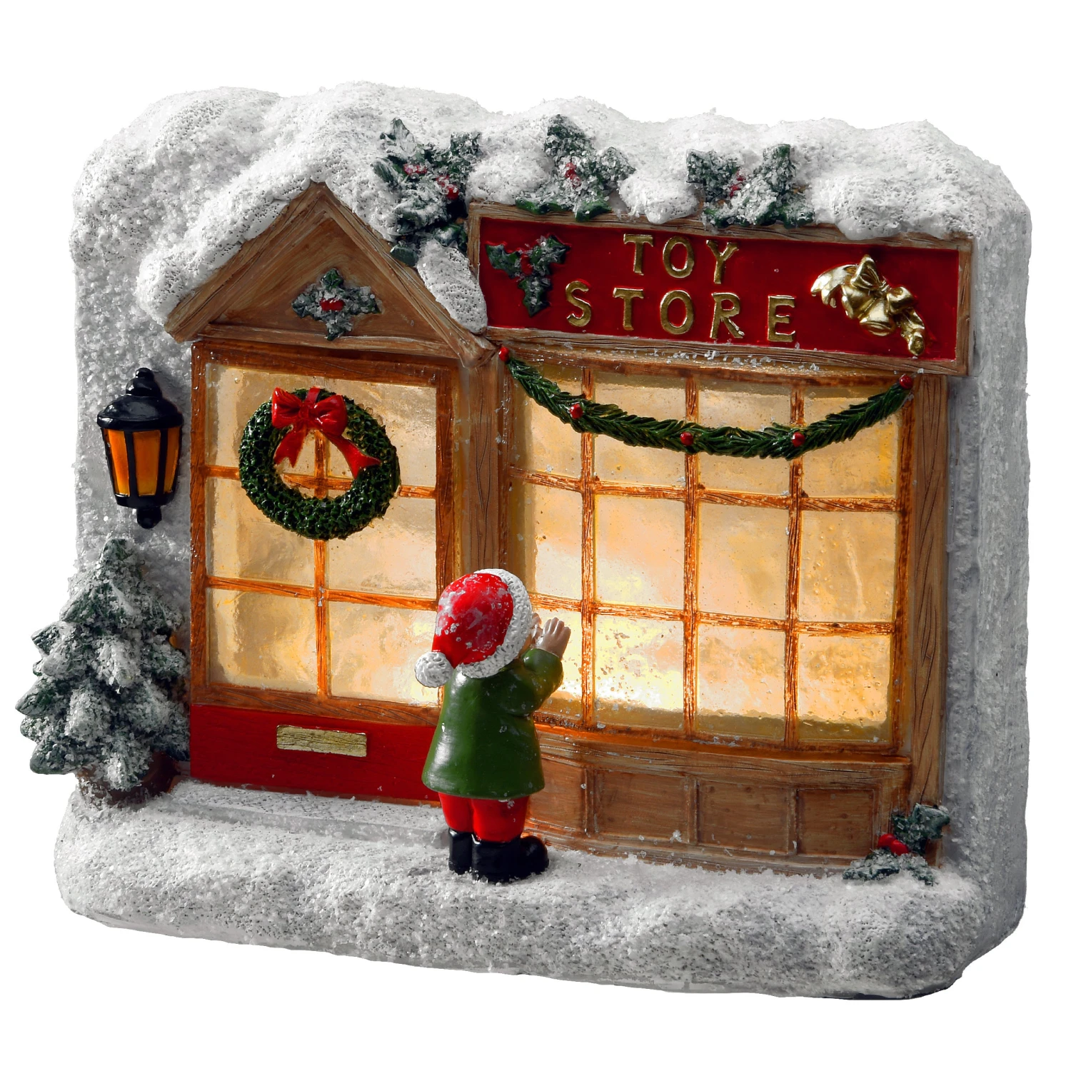 National Tree Company 7" "Toy Store" House With LED Lights