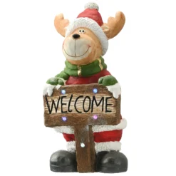 National Tree Company 29" Lighted Reindeer Decor Piece