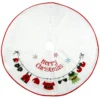 National Tree Company 48" White “Merry Christmas" Tree Skirt