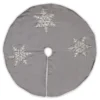National Tree Company 42in Snowflake Tree Skirt