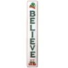National Tree Company 47" Believe Vertical Holiday Wall Sign