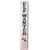 National Tree Company 47" Elf Wanted Wall Sign