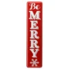 National Tree Company 31" Be Merry Holiday Wall Sign