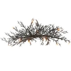 National Tree Company Halloween 24" Twig Swag With Lights