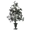 National Tree Company Halloween Black Oak Tree, Includes Black Urn Base, 4 Feet